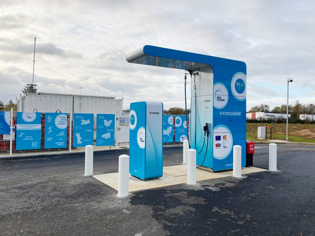 Station hydrogène vert évolutive borne de recharge h2 Atawey