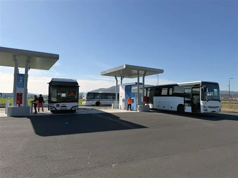 Station hydrogène du projet ZEV (Zero Emission Valley)