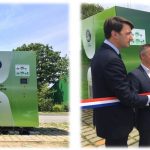 Inauguration de la première station de recharge hydrogène Atawey pour voiture chez Morbihan Energies en partenariat avec ENGIE Cofely
